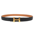HERMES 079645CK+052150CA MINI H BUCKLE 24MM 75 BELT