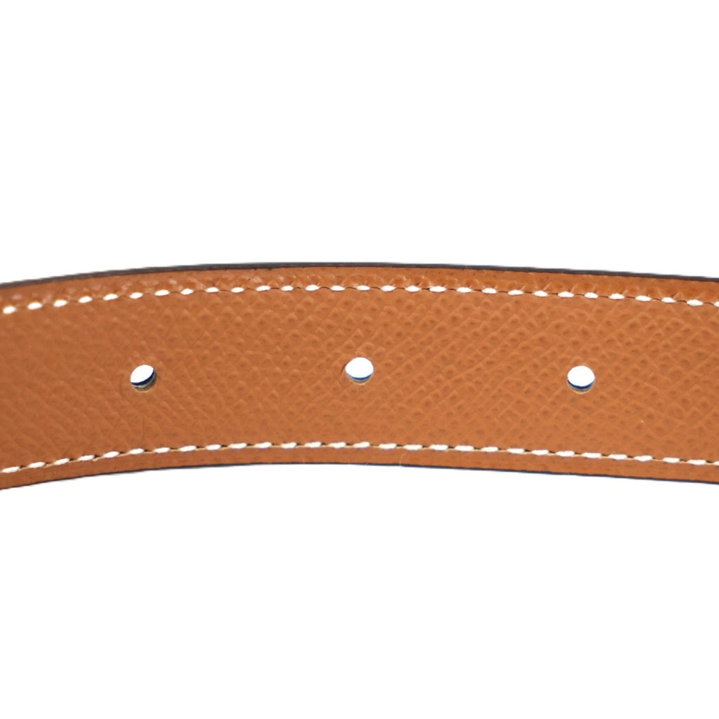 HERMES 079645CK+052150CA MINI H BUCKLE 24MM 75 BELT