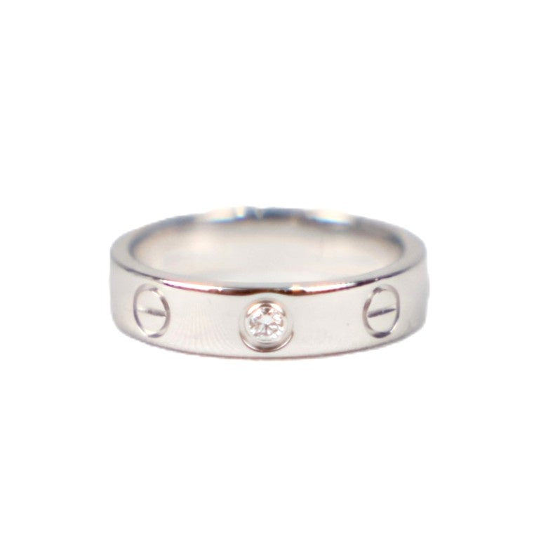 Cartier B4050546 Love Small Model 1-Diamond #46 Ring